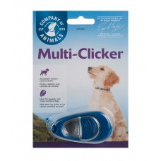 COA Кликер для дрессировки собак "Multi-Clicker", 7x3.75x2.25см